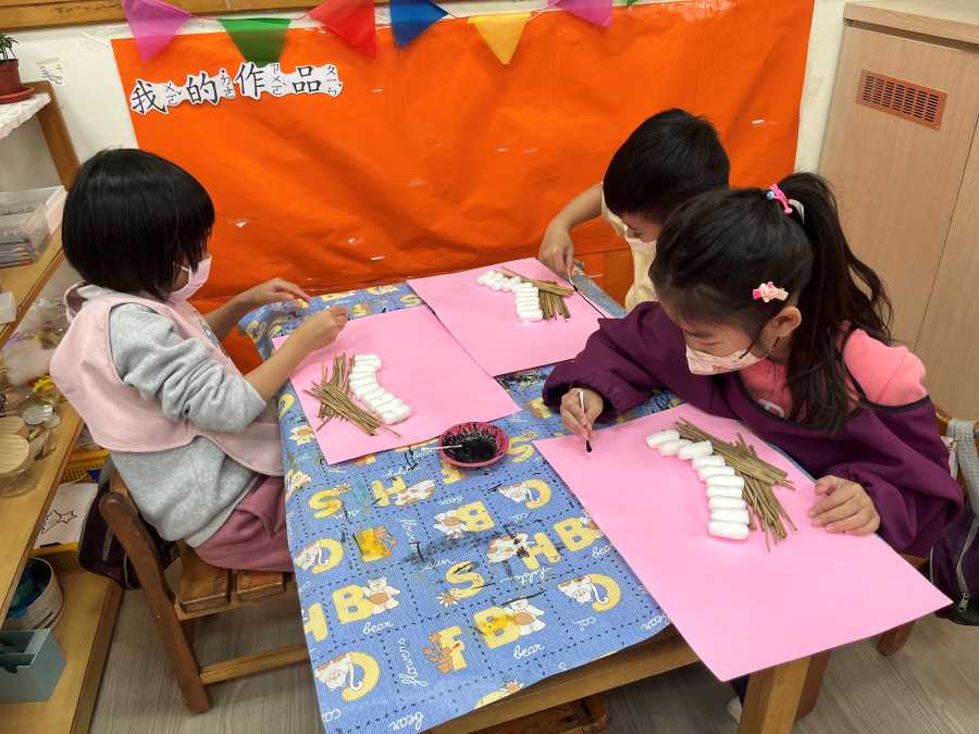 Minnie114.12.26美術創作–鳥窩