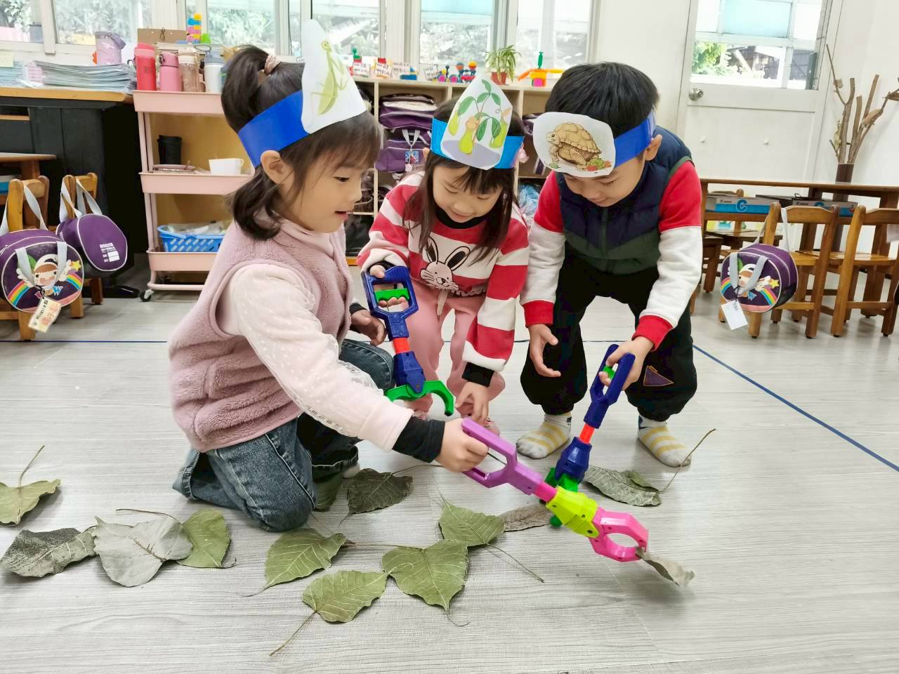 Winnie115.01.02主題活動~葉子與動物