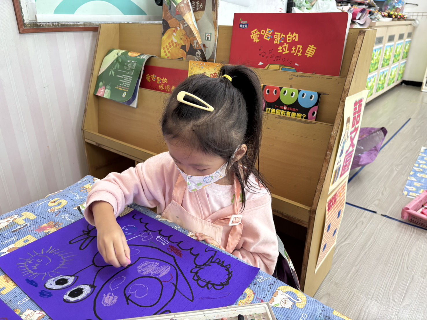 Dora1141114美勞活動~蝸牛