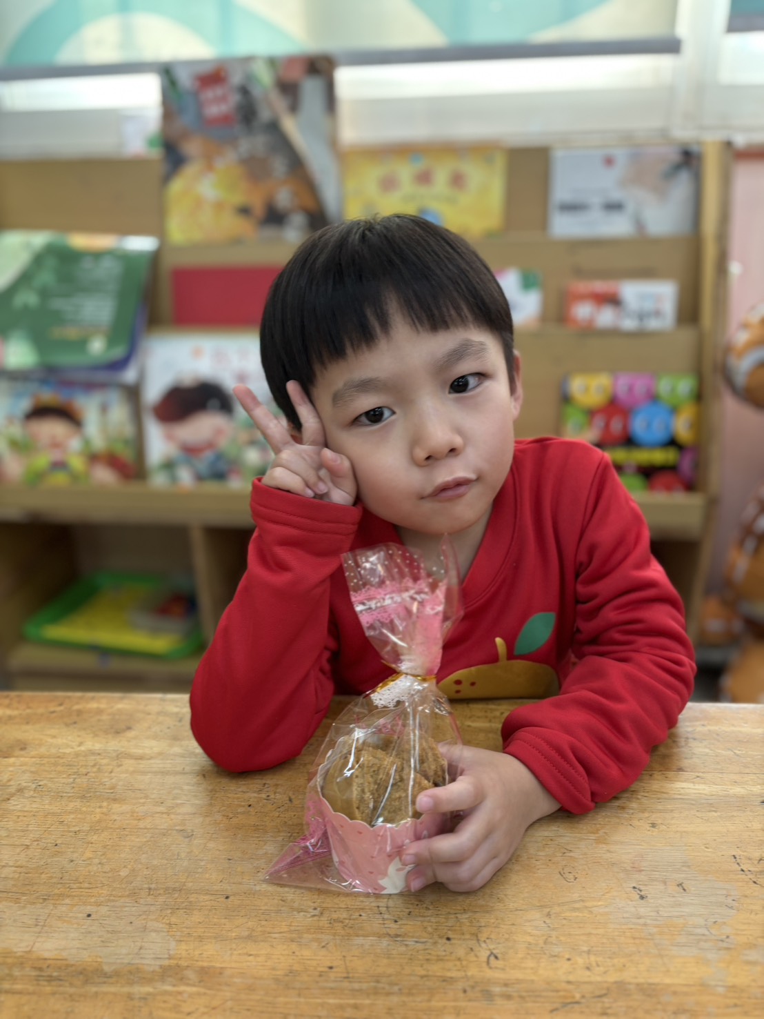 Dora1150213主題活動~新年快樂<發糕>