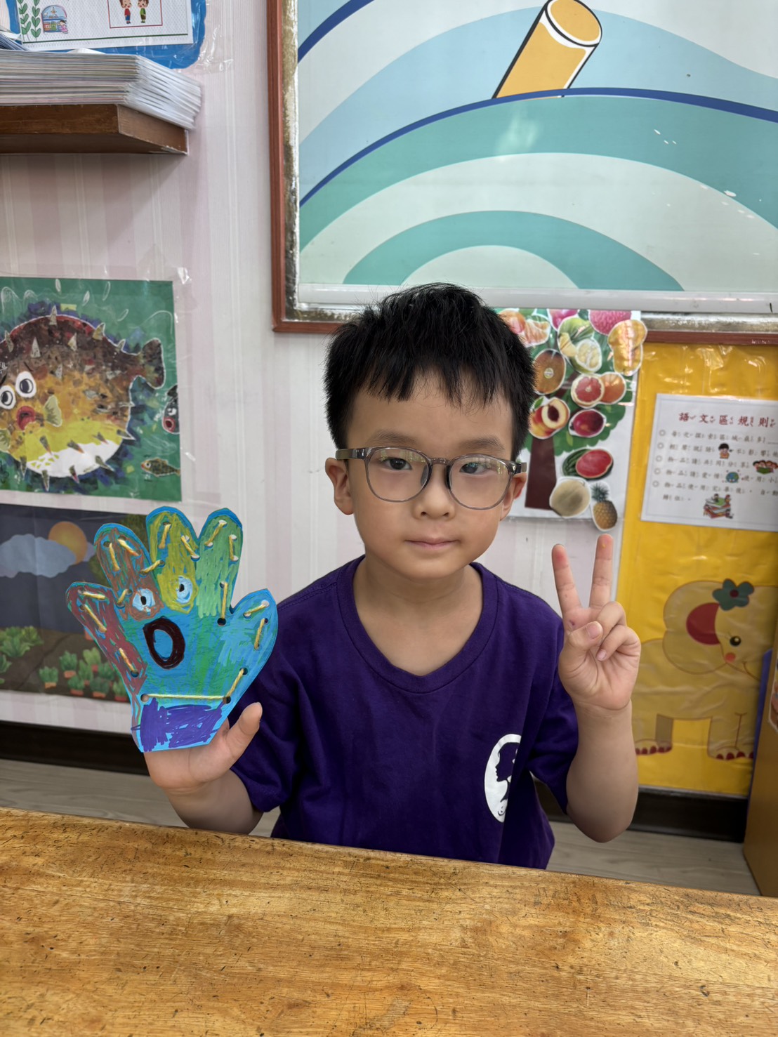 Dora1150528主題活動~CQ創意寶寶~卡哇依手套