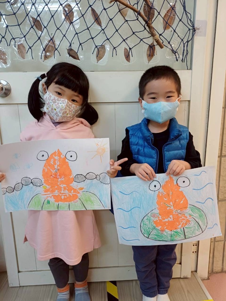 Snoopy114.11.19葉子拓印(主題)葉子造型秀