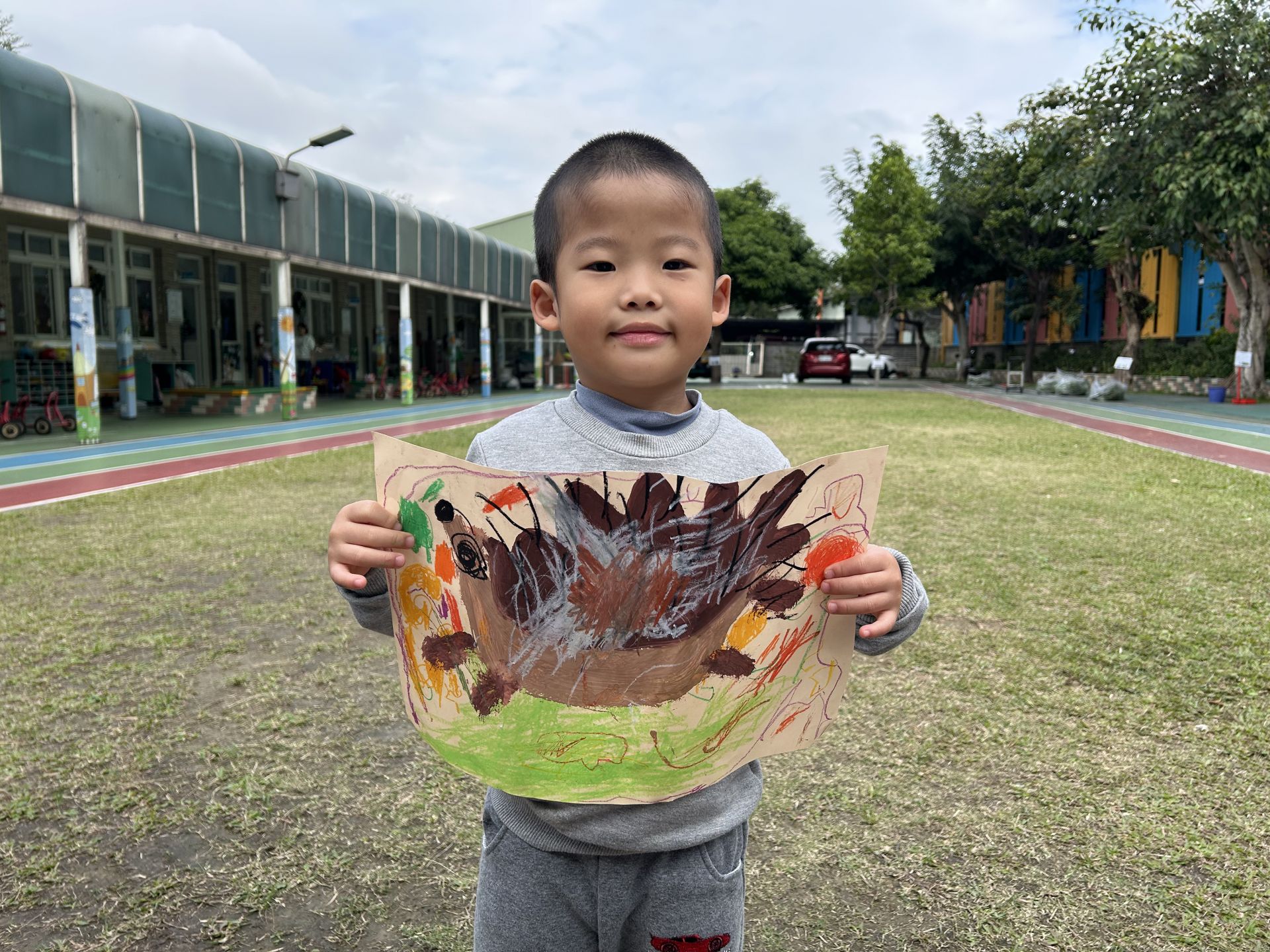 Miffy1212拼貼作品-刺蝟先生